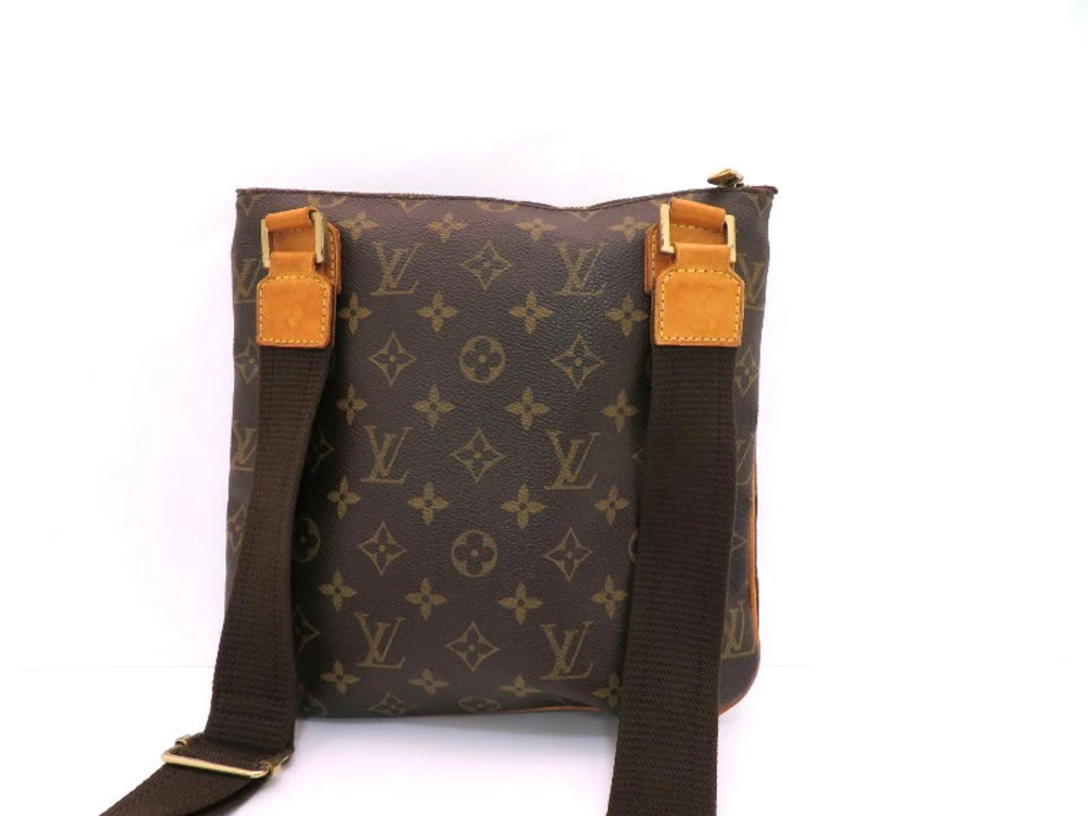Louis Vuitton Monogram T Shoulder Bosphore Pochette Bag Brown